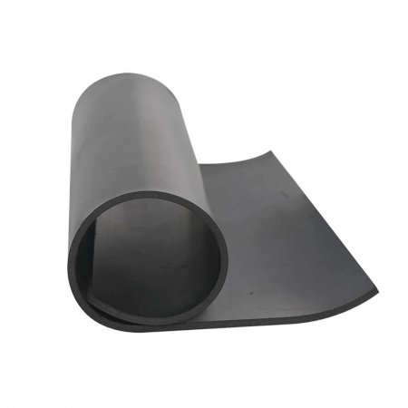 Cauciuc SBR (uz general) - Placa tehnica cauciuc SBR - 1mm grosime, lis, negru, 1400mm latime