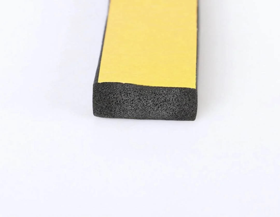 Snur din cauciuc - Snur dreptunghiular cauciuc buretos EPDM20 8x10mm