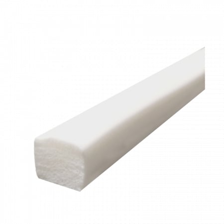Cauciuc silicon spongios - Snur patrat cauciuc siliconic buretos, autoadeziv, 5x5mm