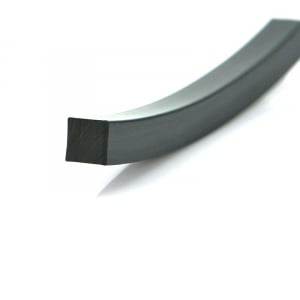 Cauciuc NBR (rezistent la uleiuri) - Snur patrat 15x15mm din cauciuc NBR70