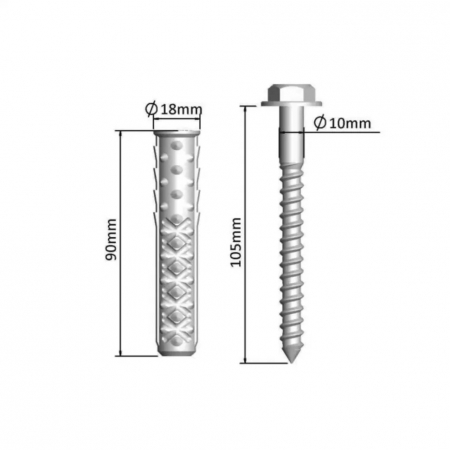 Stalp/Delimitator flexibil pentru delimitare trafic/parcare, 450mm [4]