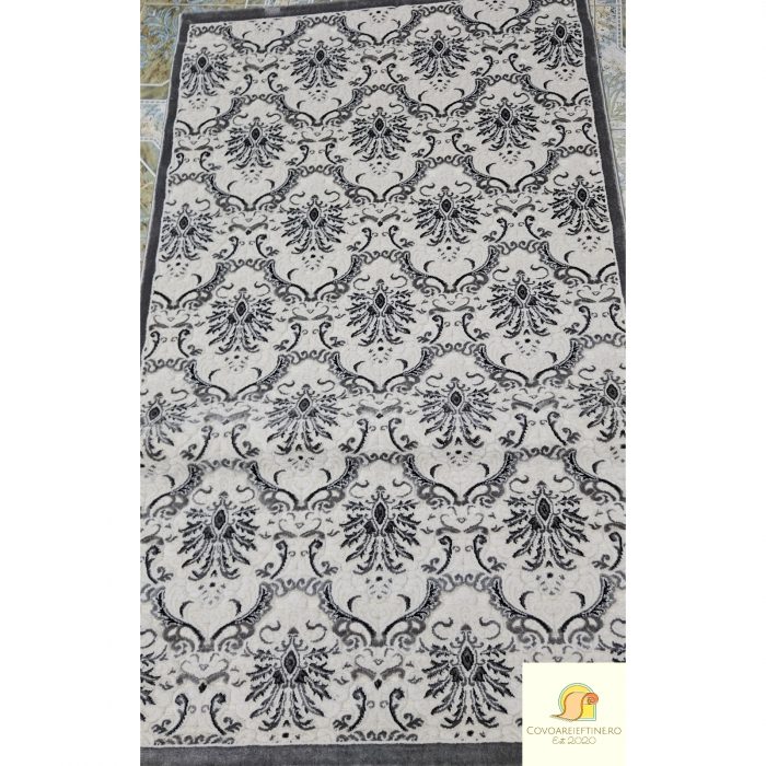 COVOR 3D baroc gri, grofat [3]