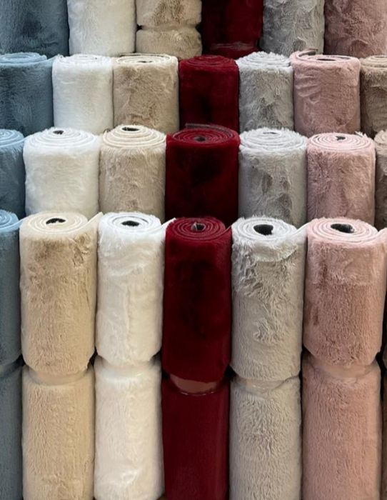 COVOR roz blană de iepure SOFT TOUCH [3]