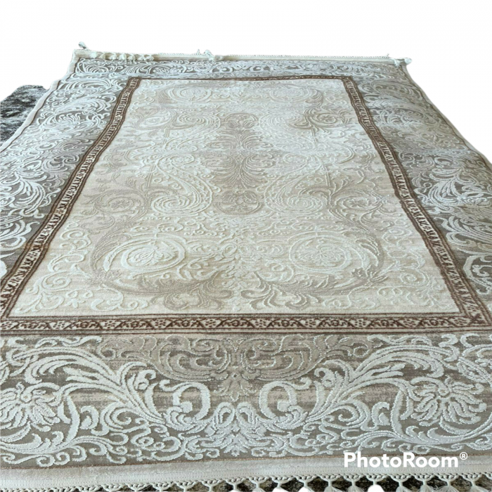 COVOR EXCLUSIVIST CREM/AURIU CU CIUCURI, dreptunghiular sau oval [3]