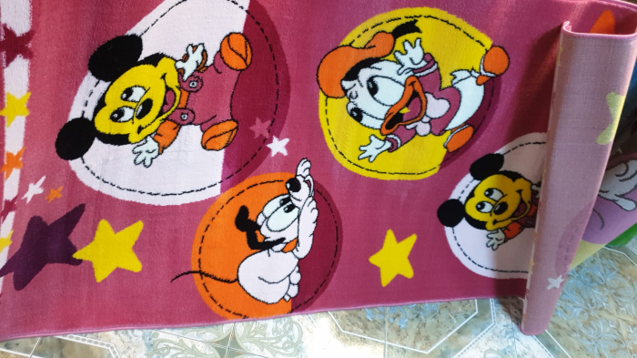 COVOR MICKEY si prietenii ALBASTRU [3]