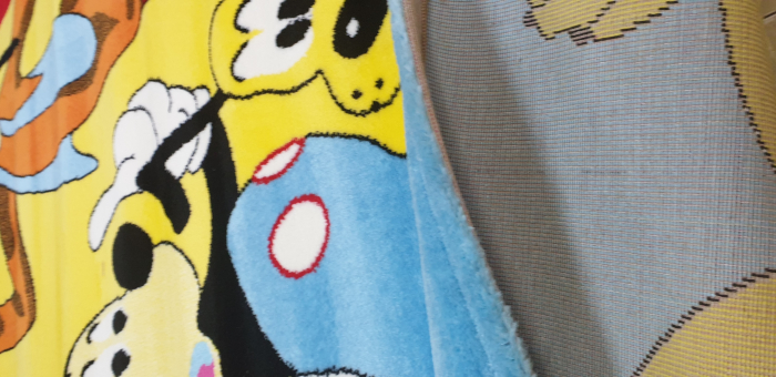 COVOR Mickey Mouse si gașca, albastru [2]