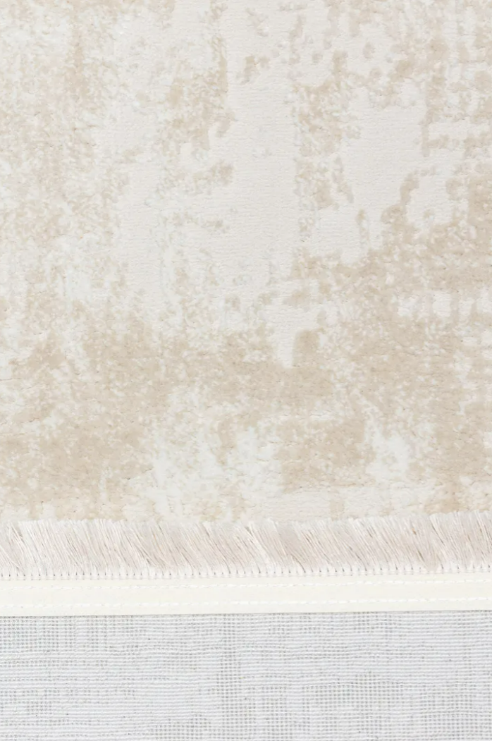 Covor modern cu franjuri delicati, BEJ CREM, 935A [3]