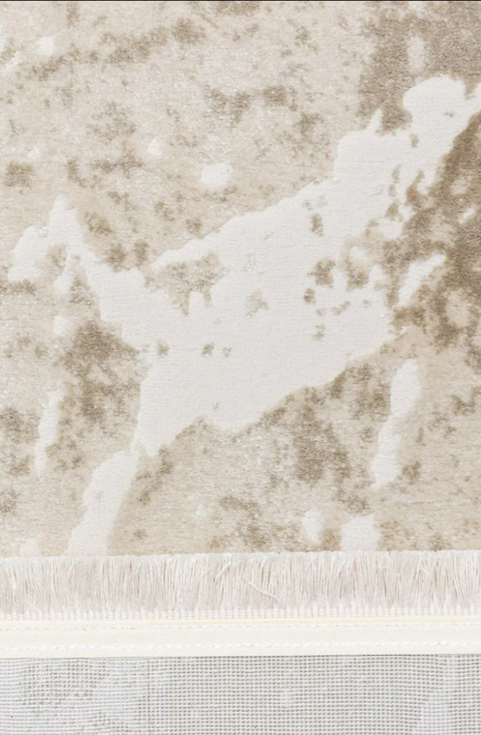 Covor modern cu franjuri delicati, CREM MARO DESCHIS, 936A [4]