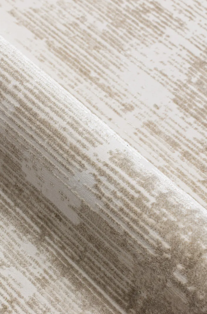 Covor modern cu franjuri delicati, BEJ MARO DESCHIS, 939A [2]