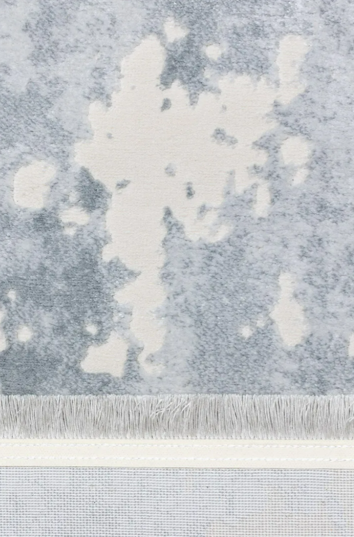 Covor modern cu franjuri delicati, GRI, 938A [3]