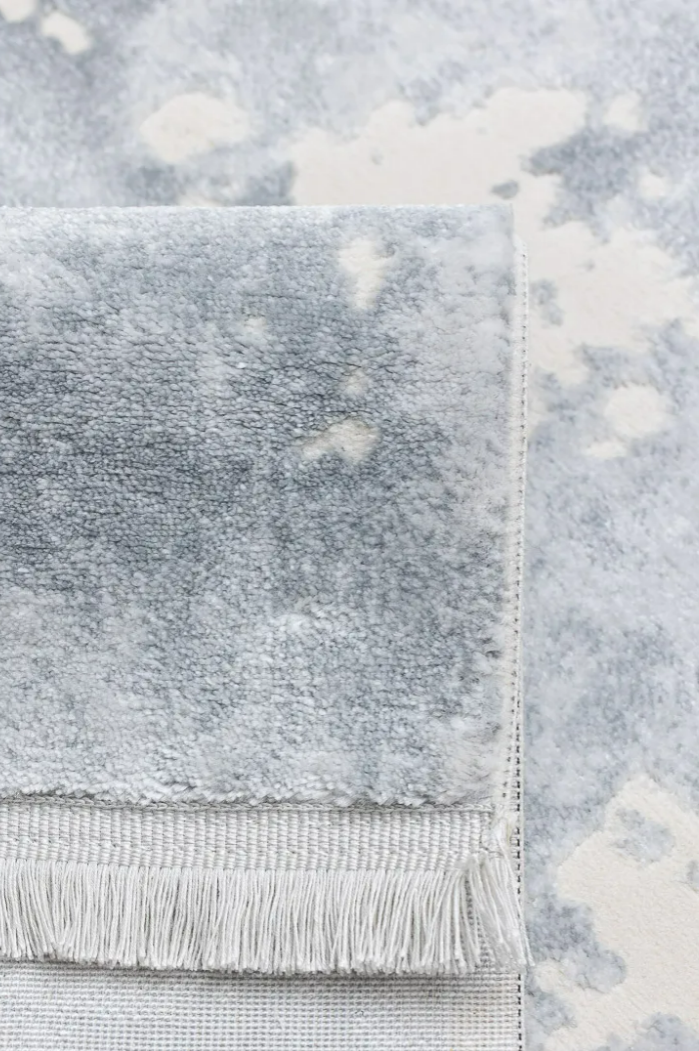 Covor modern cu franjuri delicati, GRI, 938A [6]