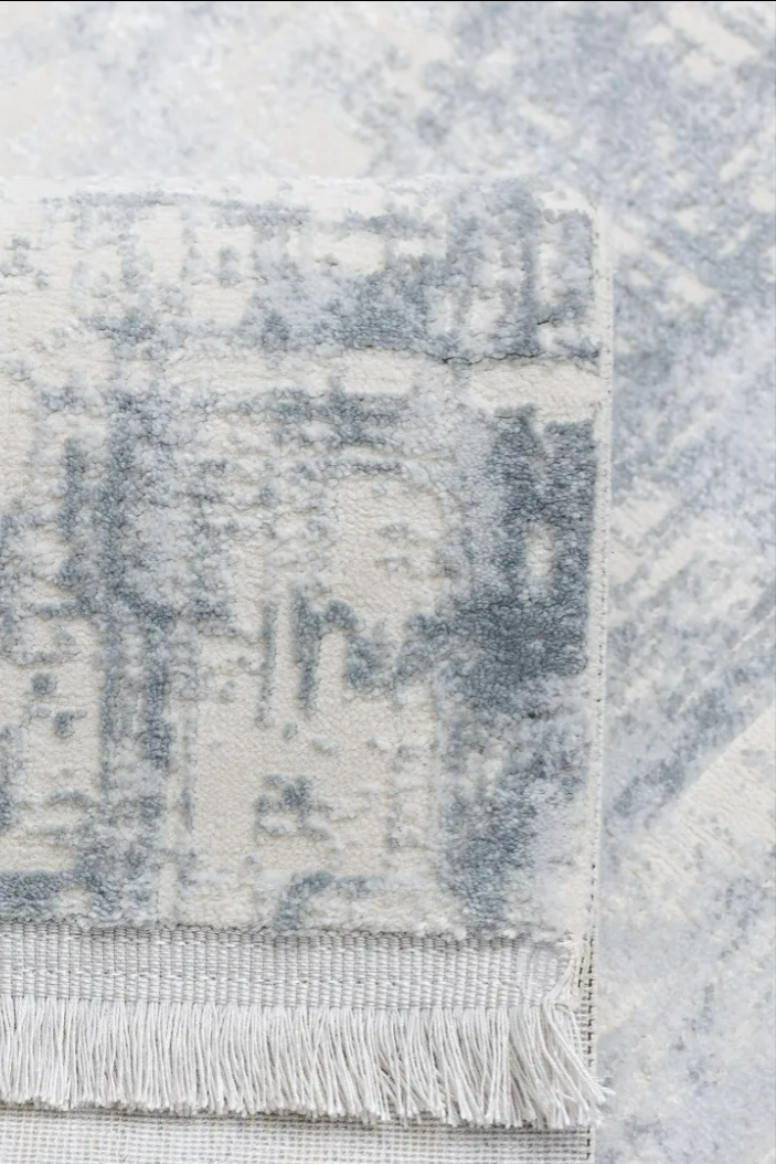 Covor modern cu franjuri delicati, GRI , 935A [6]