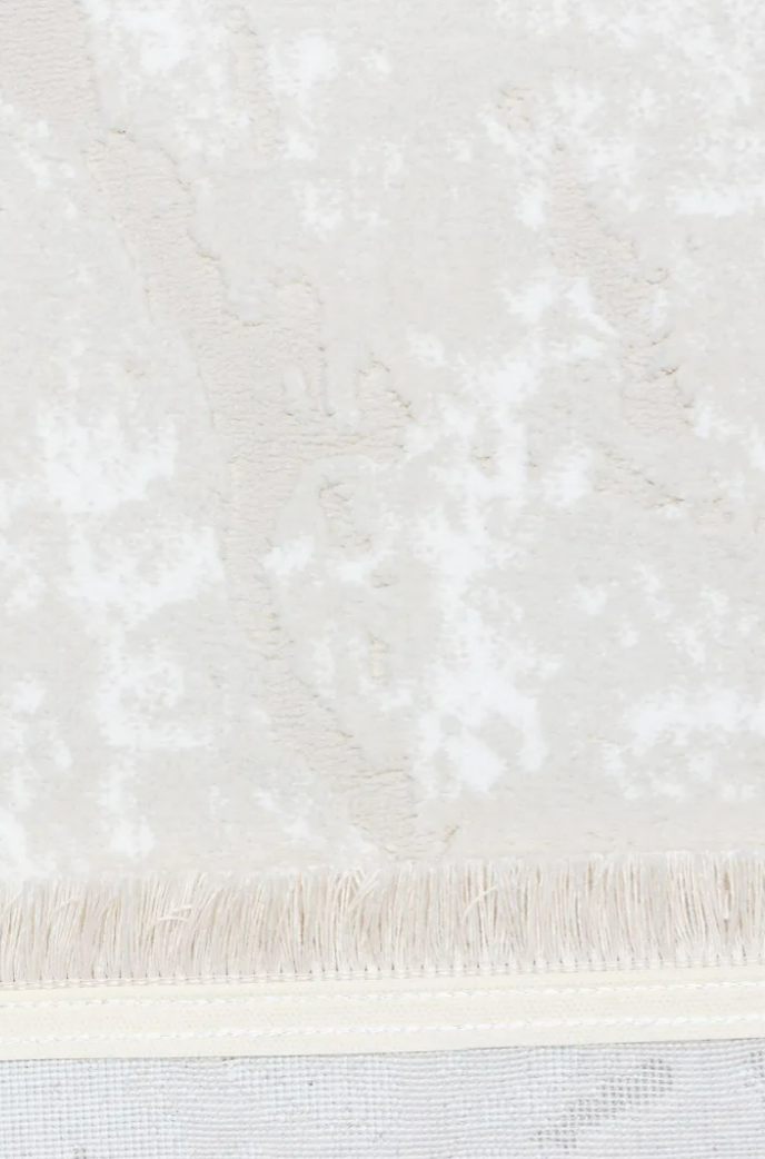 Covor modern cu franjuri delicati, CREM ALBICIOS, 936A [4]