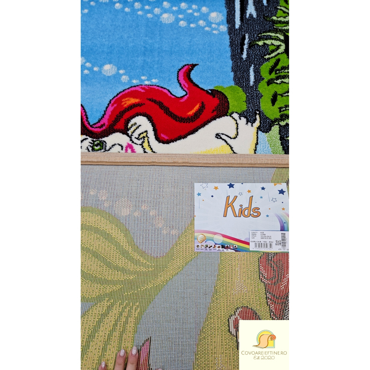 Covor pentru copii model Ariel, 80/150 cm [3]