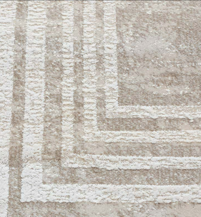 Covor York acrilic 100% ,crem bej, 80x150 cm [2]