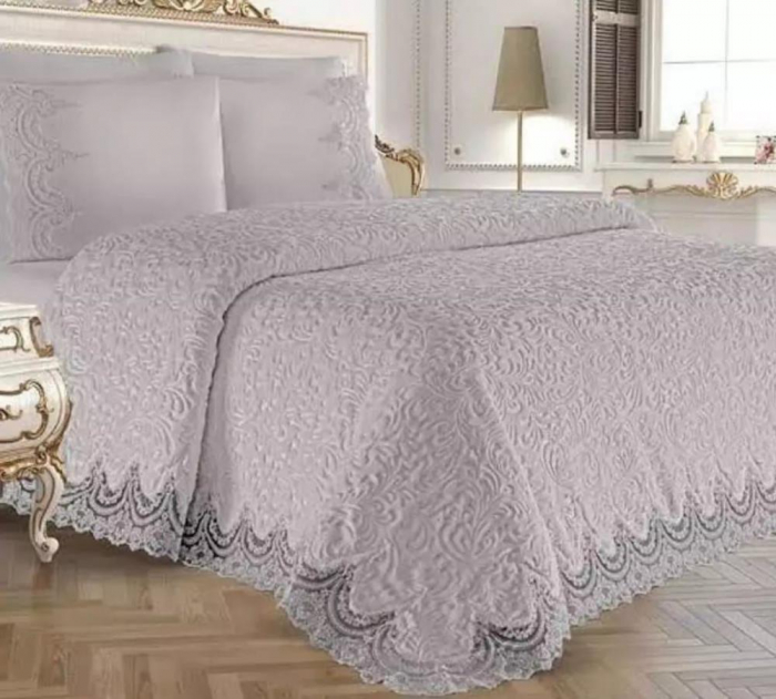 CUVERTURA DE PAT MODEL BROCAT CU BRODERIE [9]