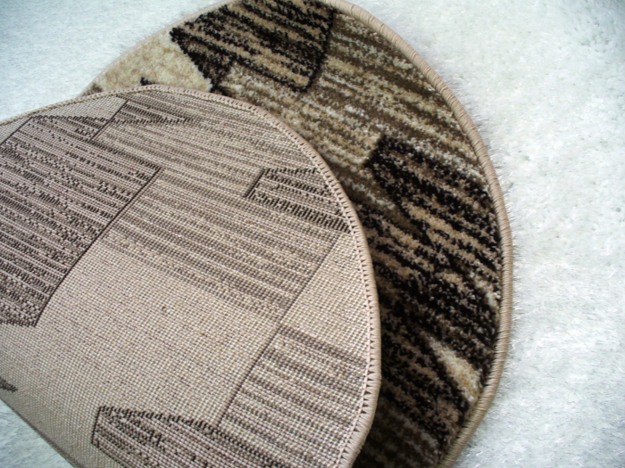 Covor modern oval, model zigzag [2]