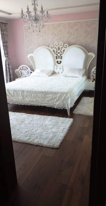 COVOR cu fir lung din matase, alb [3]