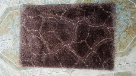 COVOR 4D MARO ciocolată model piatră [3]
