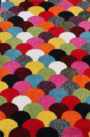 Covoare in relief - COVOR cu buline colorate Bamby