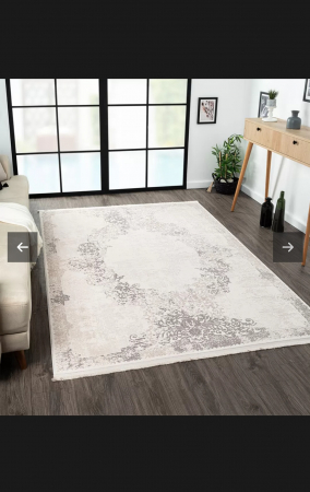 Covoare 150/235 - COVOR EXCLUSIVIST cu franjuri crem capucino 8355a