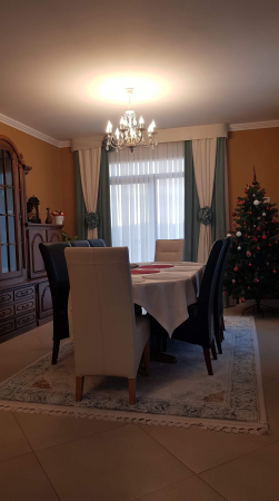 Carpete 50/80 - Covor exclusivist crem/turcoaz cu franjuri