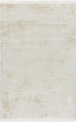 Covoare 300/400 - Covor modern cu franjuri delicati, BEJ CREM, 939A