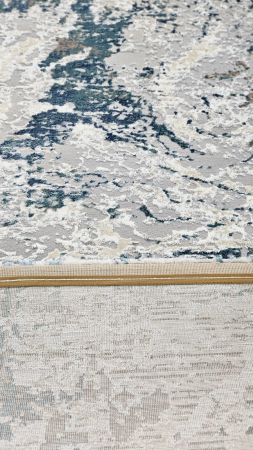 Covor modern, bej crem turcoaz, model Versay [1]