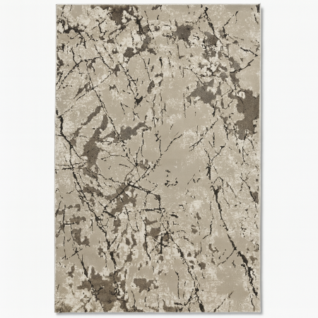 Covoare 200/300 - Covor modern crem maro, model Atena