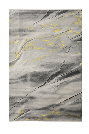 Covor modern gri auriu, dreptunghiular [1]