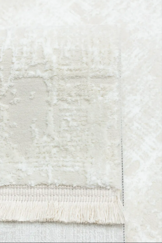 Covor modern cu franjuri delicati, CREM ALBICIOS, 935A [5]