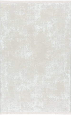 Covoare 300/400 - Covor modern cu franjuri delicati, CREM ALBICIOS, 935A