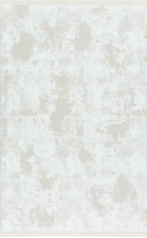 Covoare 300/400 - Covor modern cu franjuri delicati, CREM ALBICIOS, 938A
