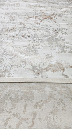 Covor modern simplist, alb crem rose [3]