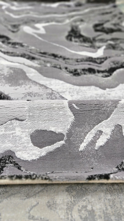 Covor modern, simplist gri turcoaz, model Onyx [2]
