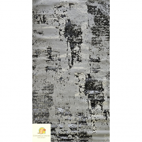 Covor premium modern, gri negru [1]
