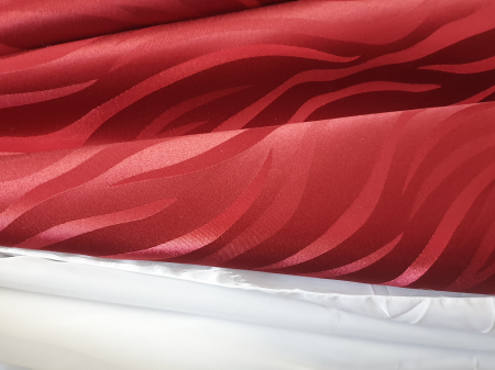 DRAPERIE roșu bordo zebra latime 2.80m [1]