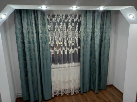 Seturi pentru baie - Draperie moderna Turqoaise