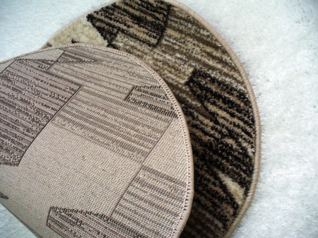 Covor modern oval, model zigzag [1]