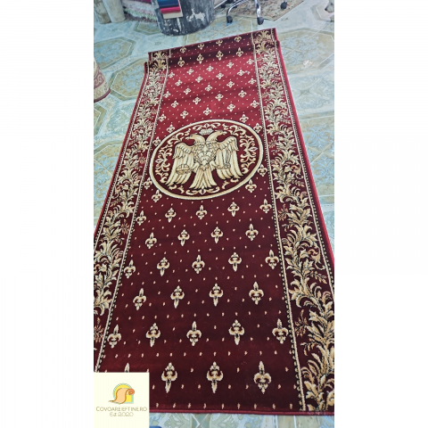 TRAVERSA BISERICEASCA VULTUR BICEFAL bordo [2]