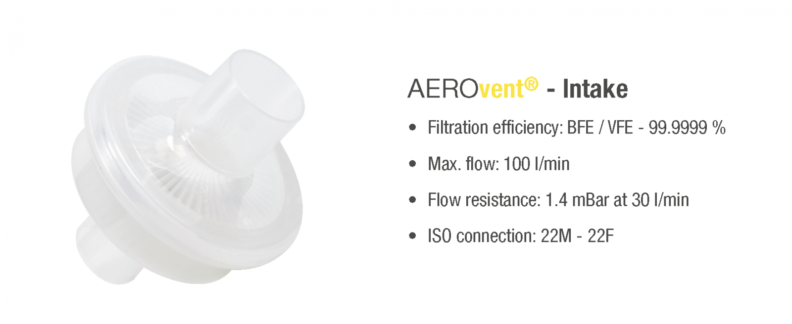 Антибактериален филтър AEROvent Intake HGF01 [2]