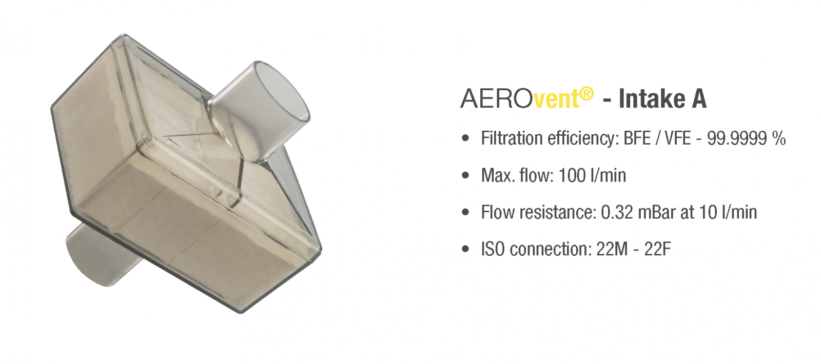 Антибактериален филтър AEROvent Intake A HGF11 [2]