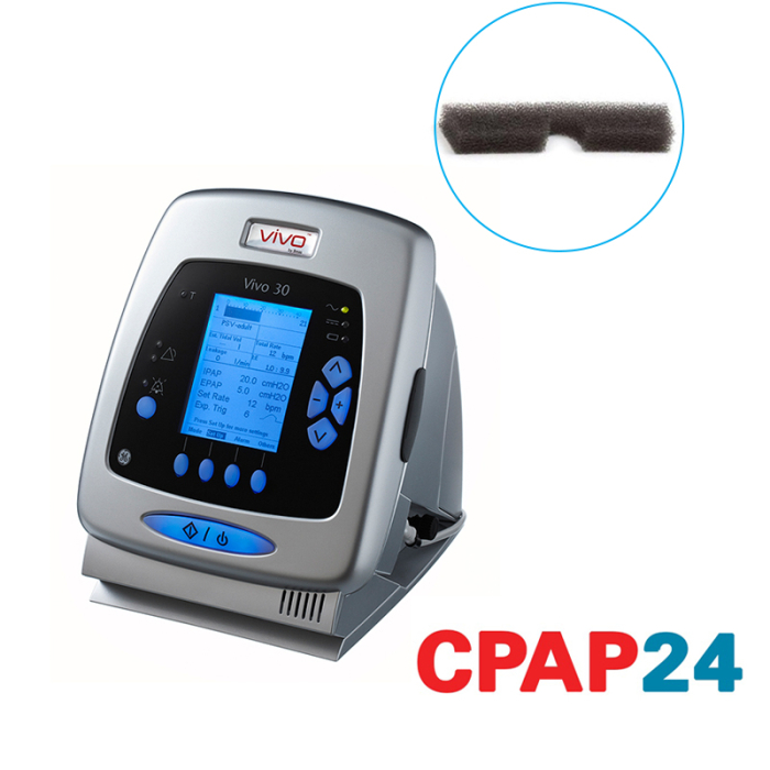 Бял филтър за фини частици BiPAP Vivo 30/40 [5]