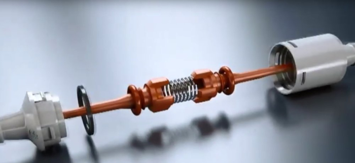 FireSafe конектор, еднопосочен клапан и противопожарна защита за кислородна канюла или маска [7]