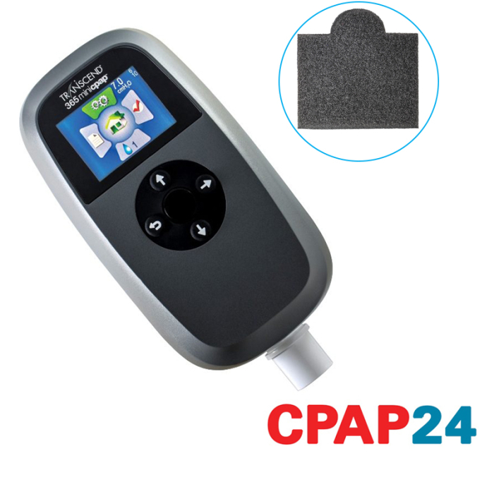 Филтър за едри частици (черна гъба) за Transcend 3 miniCPAP AUTO [4]