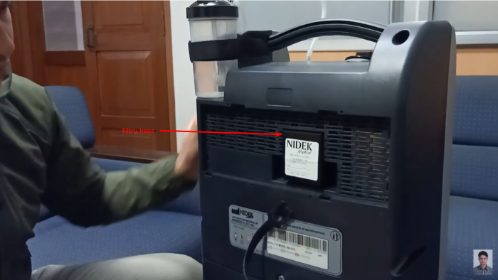 HEPA филтър - кислороден концентратор Nuvo Lite Mark 5 [3]