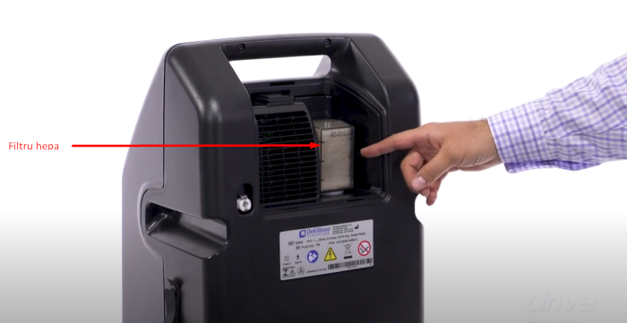 HEPA филтър (с дълъг живот) - кислороден концентратор Compact 1025KS DeVilbiss [2]
