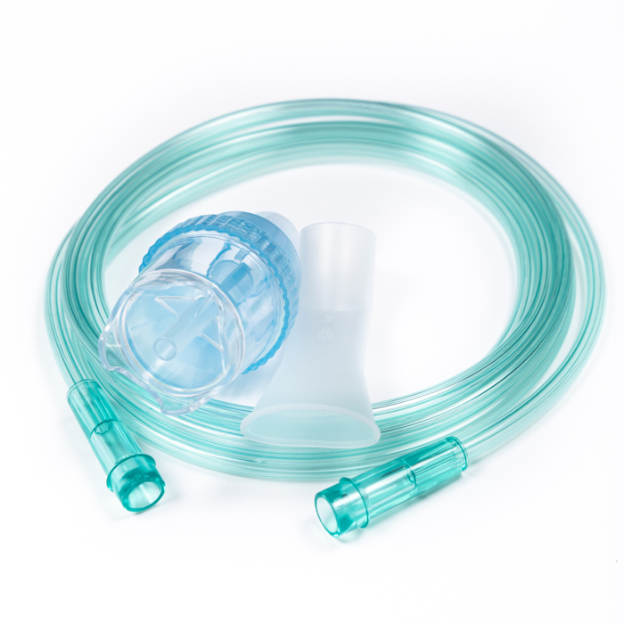 Комплект аксесоари за небулизатор: чашка за небулизатор, мундщук и периметърен маркуч [2]