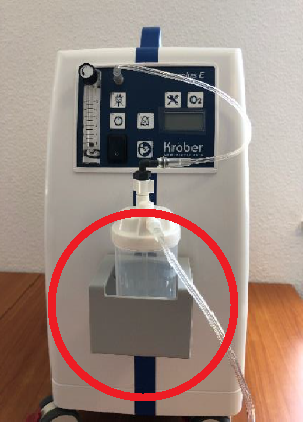 Kroeber поставка за стена/нощно шкафче за Barbotor - Купа за овлажнител [3]