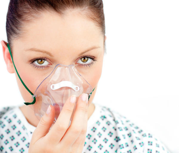 Кислородна маска, за възрастни, 2,1 м, средна концентрация [3]